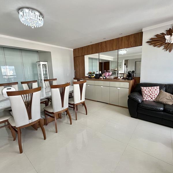 Apartamento à venda — Palco Vaca Brava | 120m² | 3 suítes | andar alto